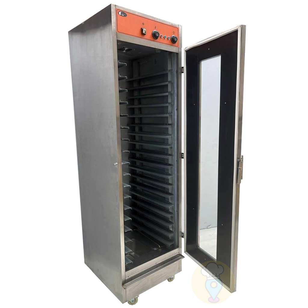 Fermentador de Pan Eléctrico 18 Charolas La Tahona - F18A-Fermentadoras-LA TAHONA-ElLugarDelChef.com