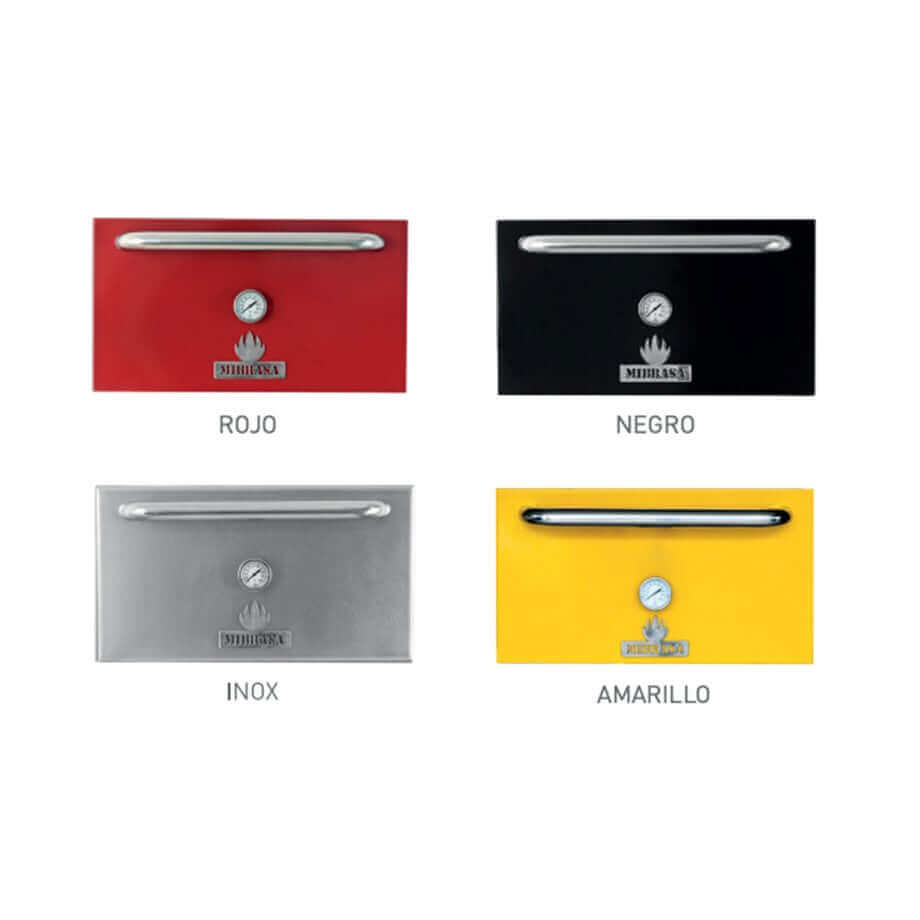 Horno de Carbón con Armario Bajo y Soporte para Bandejas MIBRASA - HMBABSB160-Hornos de Carbón-MIBRASA-ElLugarDelChef.com