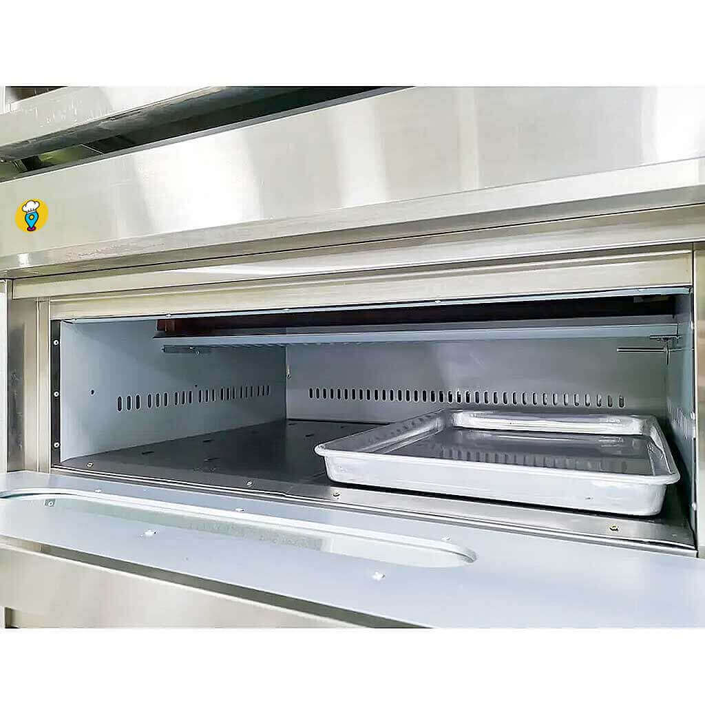 Horno de Gas para Pan 2 Gavetas Independientes Migsa HGO-26-Hornos a Gas-MIGSA-ElLugarDelChef.com