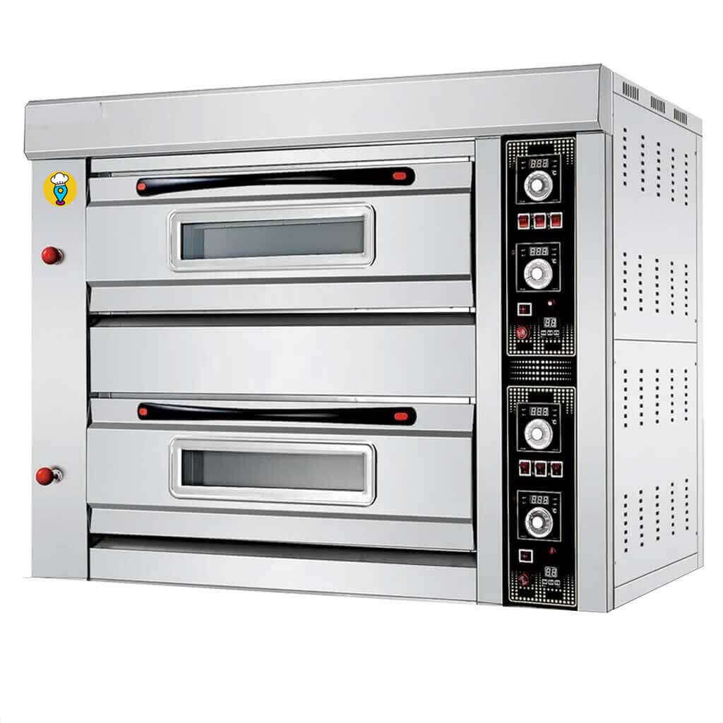 Horno de Gas para Pan 2 Gavetas Independientes Migsa HGO-26-Hornos a Gas-MIGSA-ElLugarDelChef.com