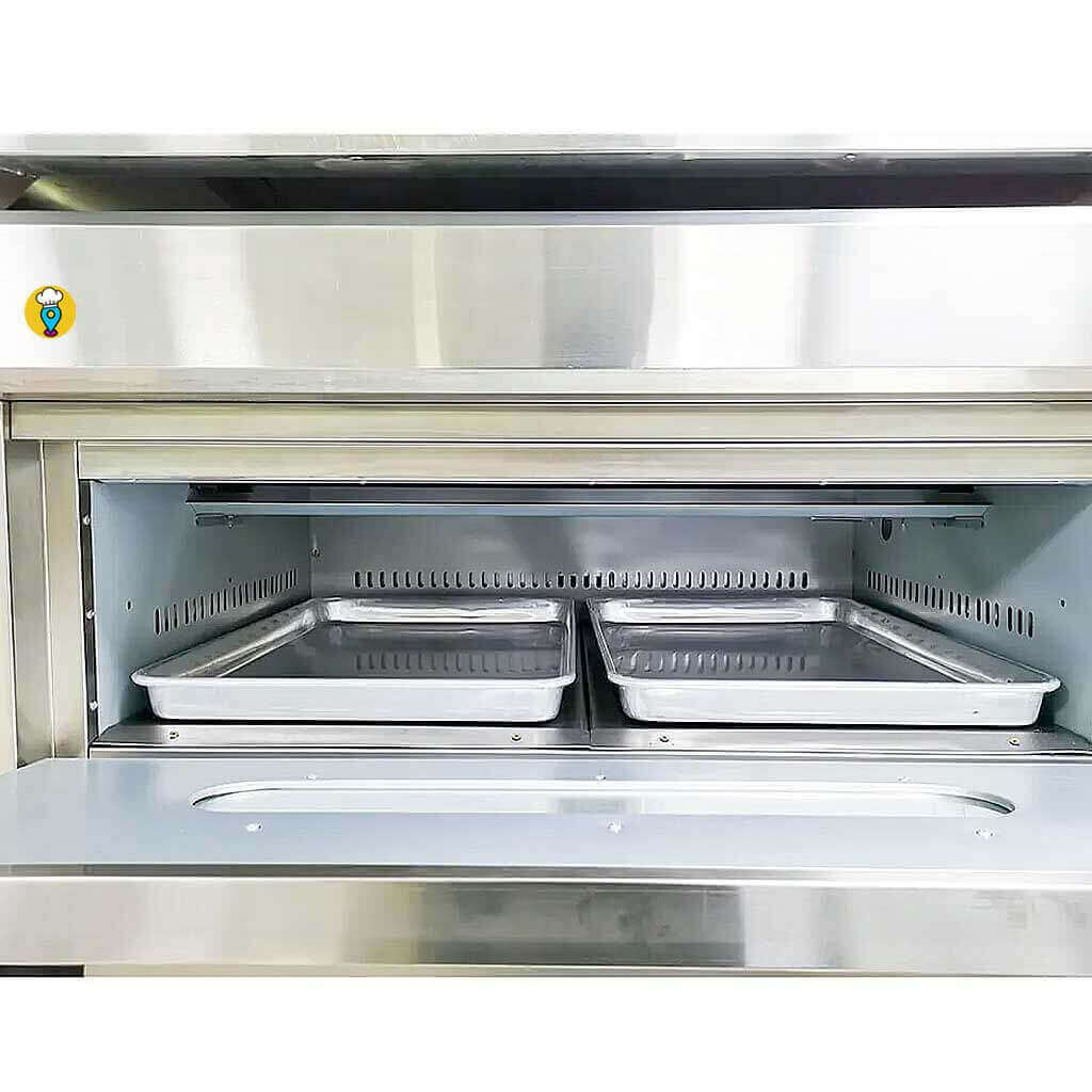 Horno de Gas para Pan 2 Gavetas Independientes Migsa HGO-26-Hornos a Gas-MIGSA-ElLugarDelChef.com