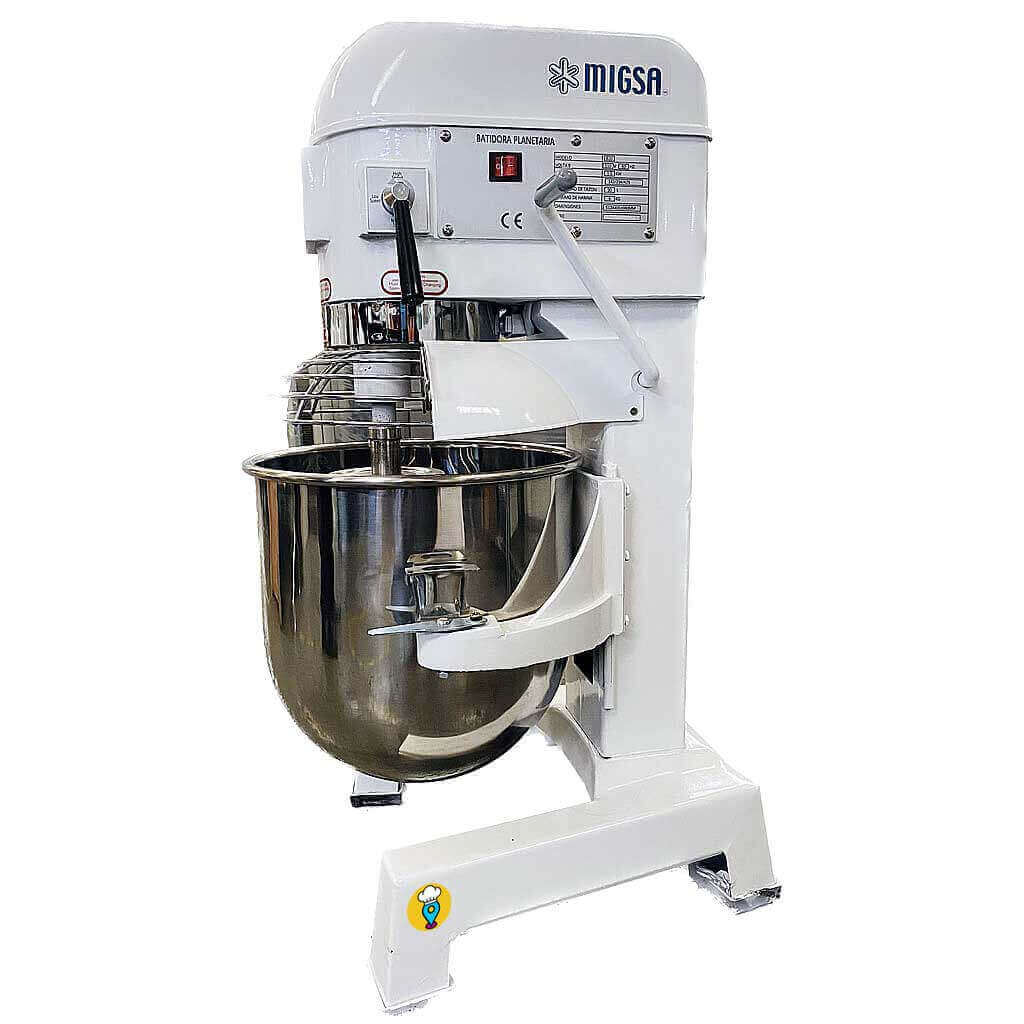 La mejor batidora industrial para panadería: Modelo B15 de 15L de Migsa-Batidoras-MIGSA-ElLugarDelChef.com