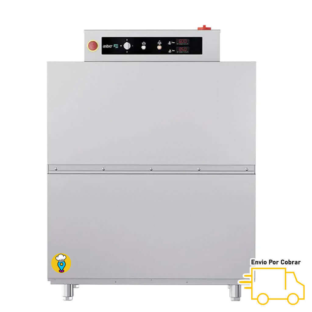 Lavavajillas de Arraste ASBER - EASY-120 CW-Lavavajillas-ASBER-ElLugarDelChef.com