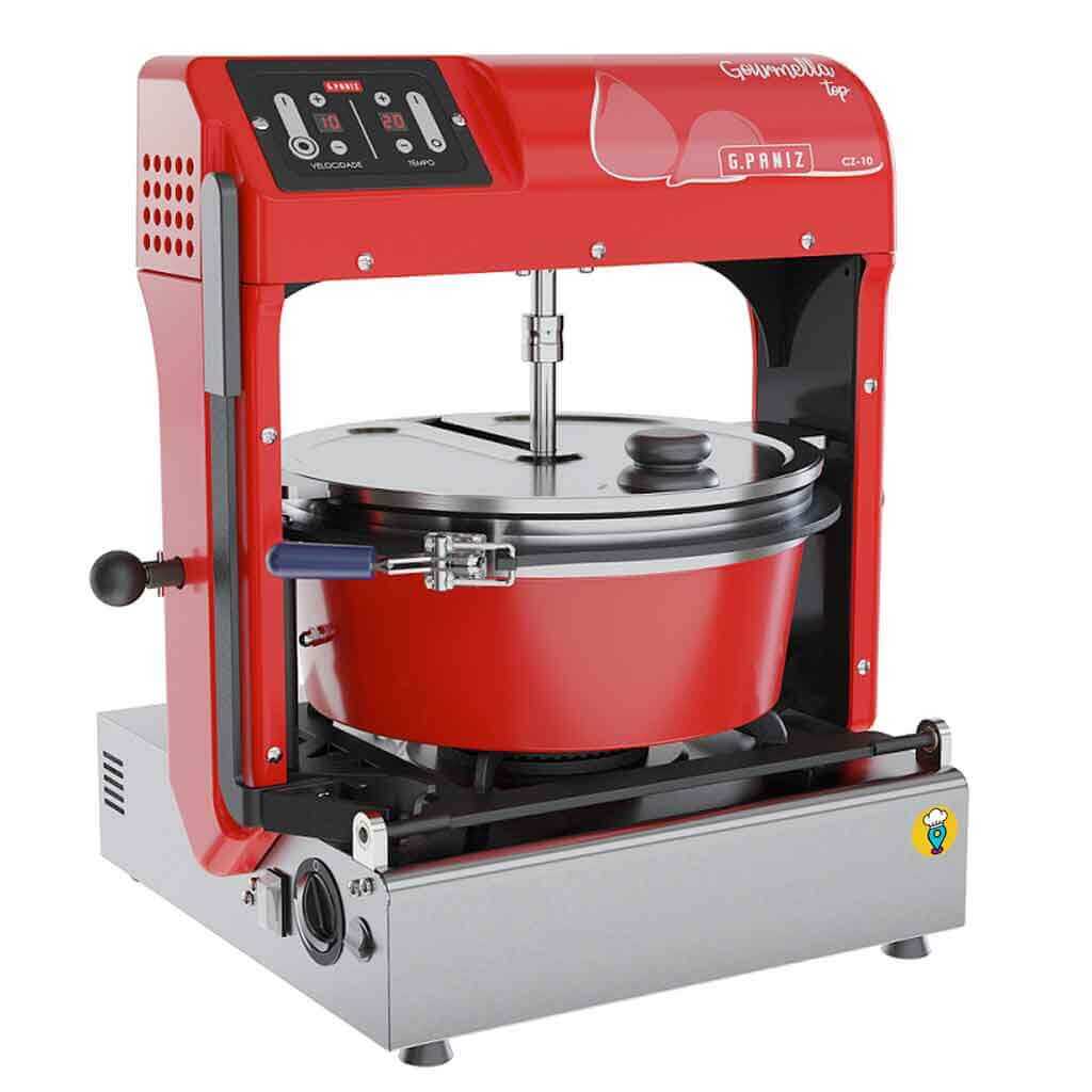 Máquina de Cocimiento Gourmella Sartén 10L Marca Gpaniz Modelo Gourmella CZ10-TOP: Potencia Culinaria-Sartenes-GPANIZ-ElLugarDelChef.com