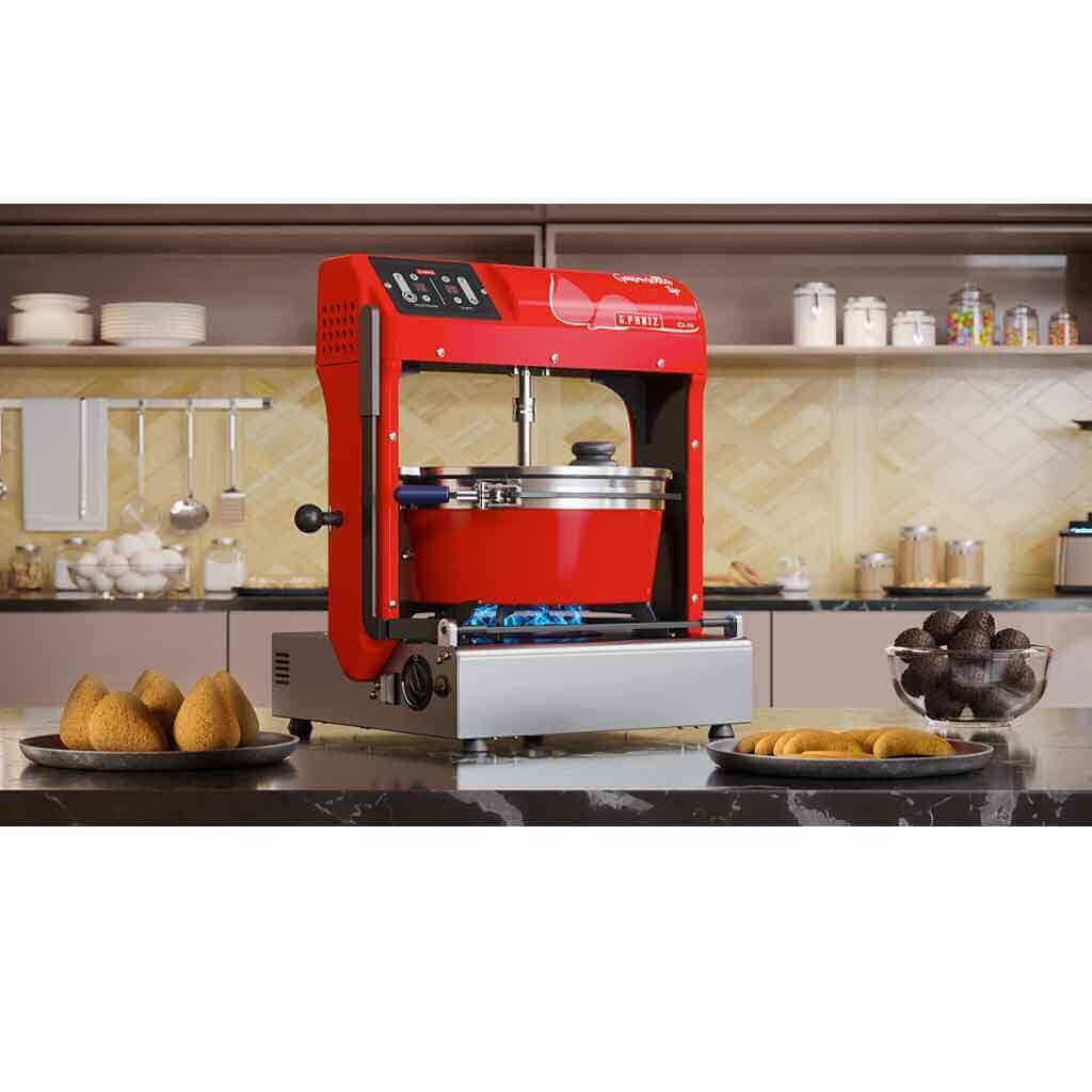 Máquina de Cocimiento Gourmella Sartén 10L Marca Gpaniz Modelo Gourmella CZ10-TOP: Potencia Culinaria-Sartenes-GPANIZ-ElLugarDelChef.com