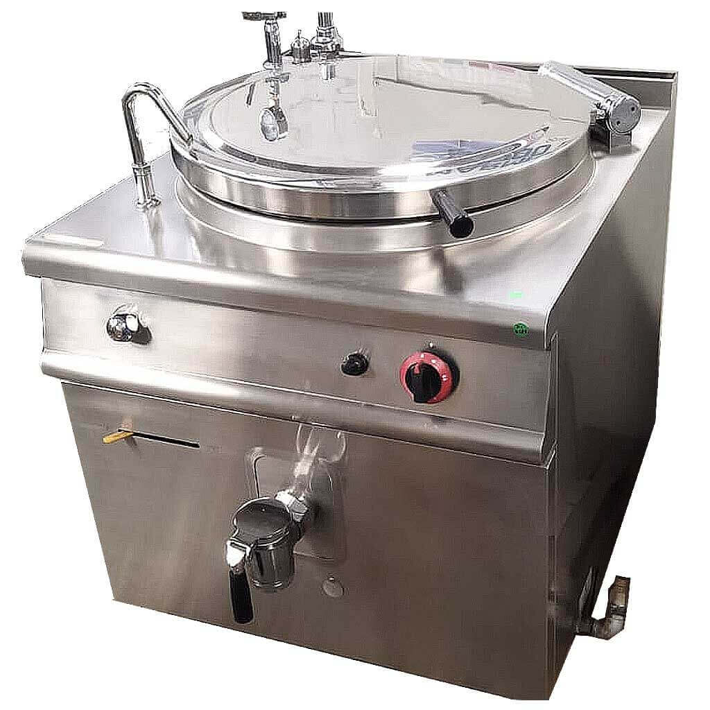 Marmita industrial a Gas de 100 Lts Migsa - ZH-RO100-Marmitas-MIGSA-ElLugarDelChef.com