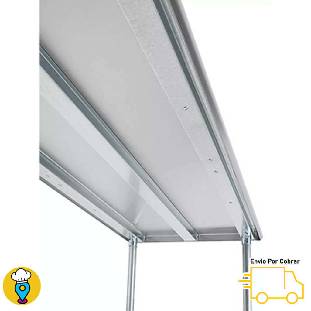 Mesa en Acero Inoxidable 100cms KING - MTI-100-Mesas de Trabajo en Acero Inoxidable-KING-ElLugarDelChef.com