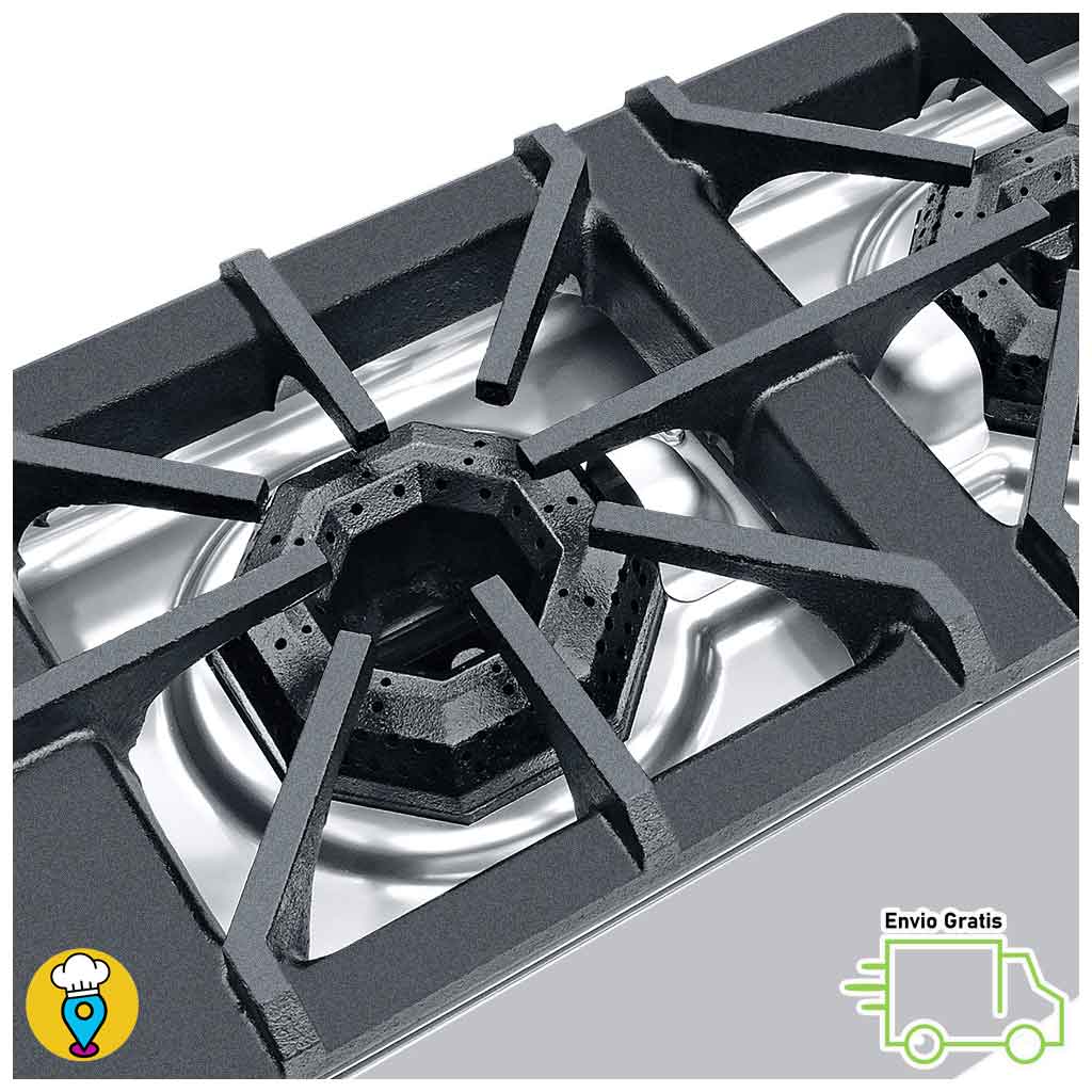 Parrilla 2 Quemadores CORIAT - PCV-2 MASTER-Parrillas a Gas-CORIAT-ElLugarDelChef.com