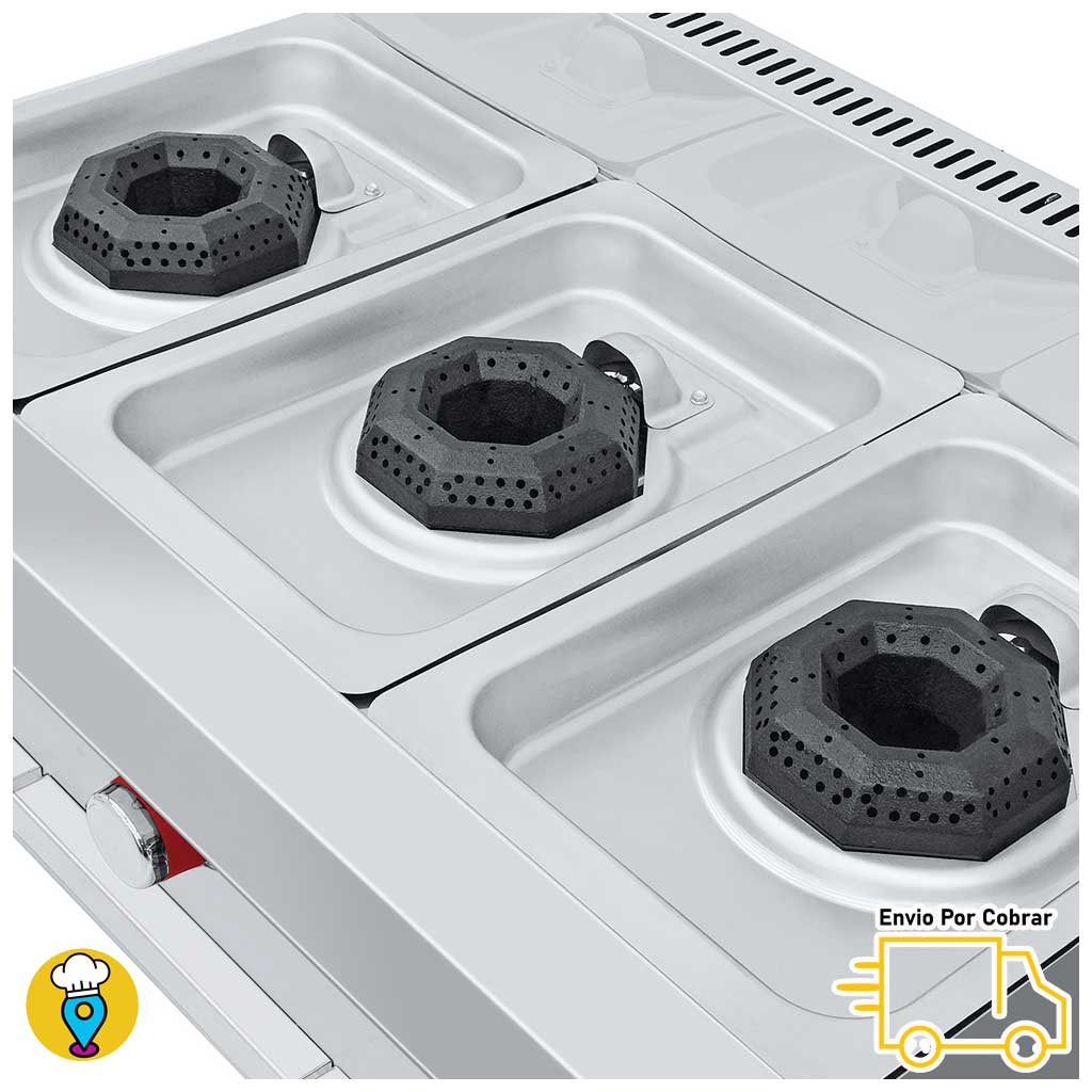 Parrilla 3 Quemadores CORIAT - PCH-3 PETIT-Parrillas a Gas-CORIAT-ElLugarDelChef.com