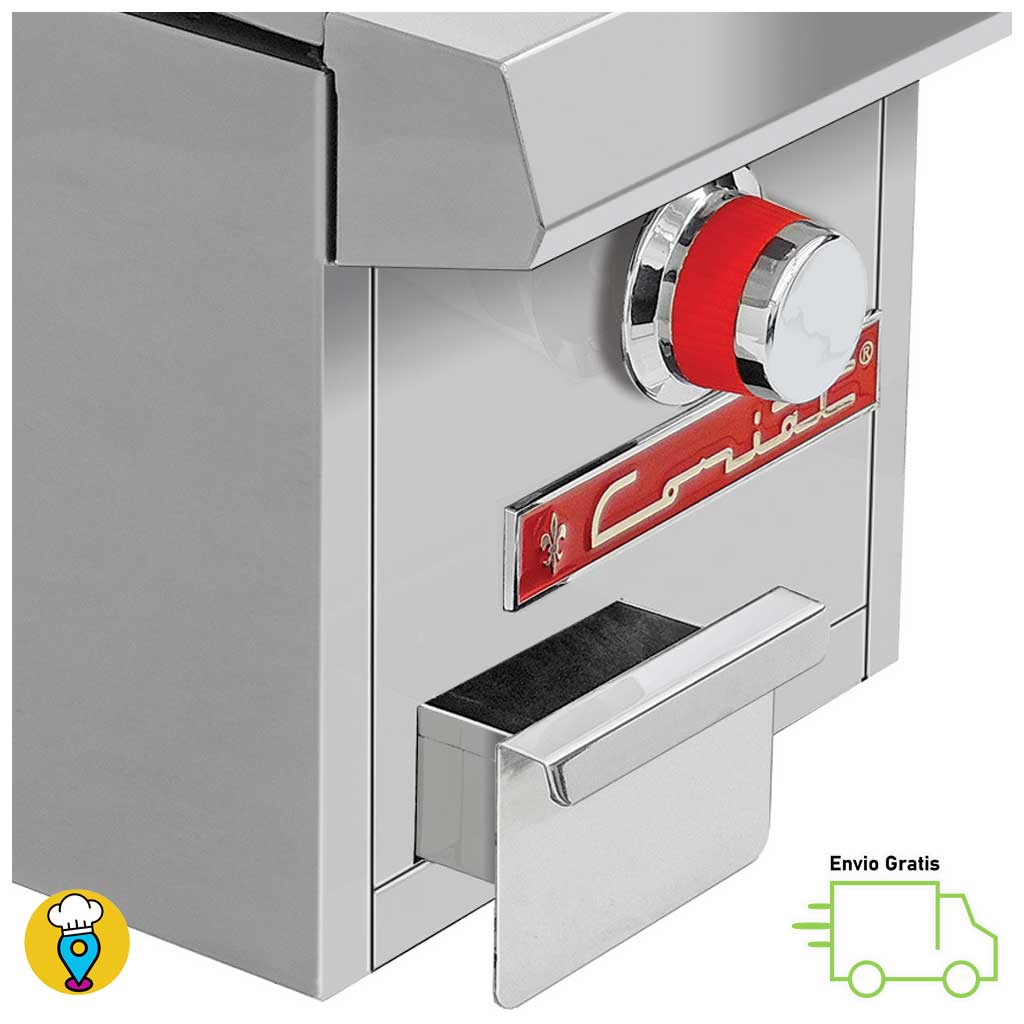 Plancha 1 Quemador CORIAT - CH-1 PETIT-Planchas-CORIAT-ElLugarDelChef.com