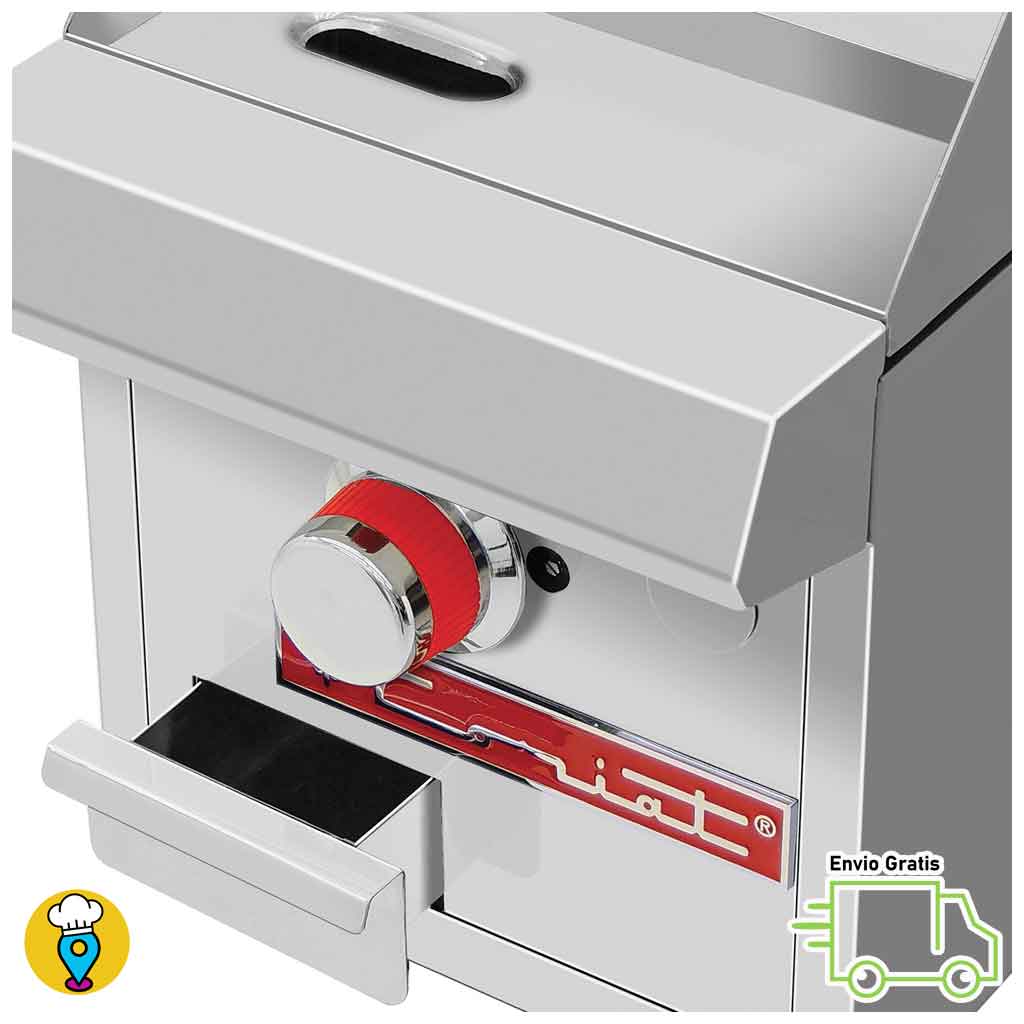 Plancha 1 Quemador CORIAT - CV-1 MASTER-Planchas-CORIAT-ElLugarDelChef.com