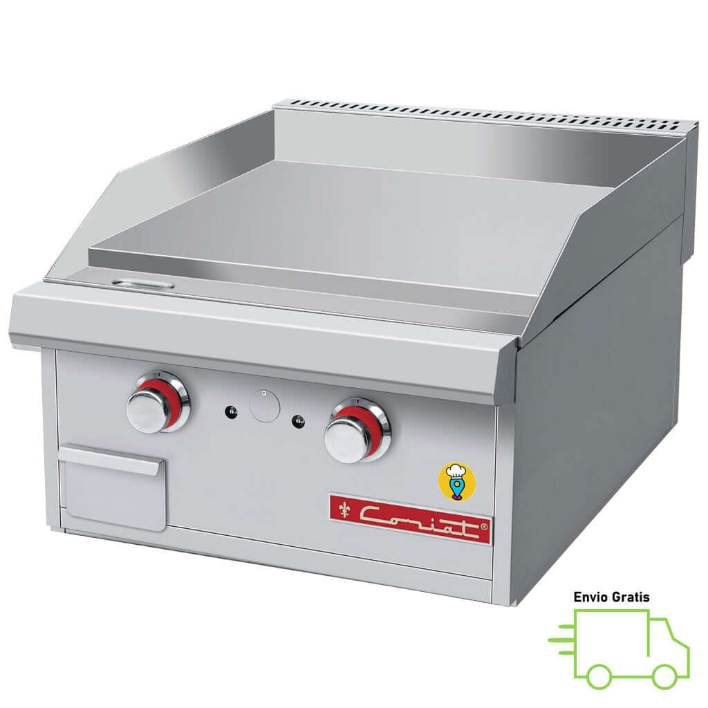 Plancha 2 Quemadores CORIAT - CV-2 MASTER-Planchas-CORIAT-ElLugarDelChef.com