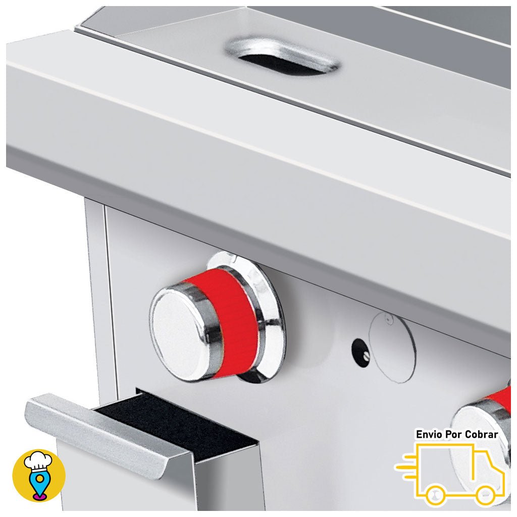 Plancha 3 Quemadores CORIAT - CV-3 MASTER-Planchas-CORIAT-ElLugarDelChef.com