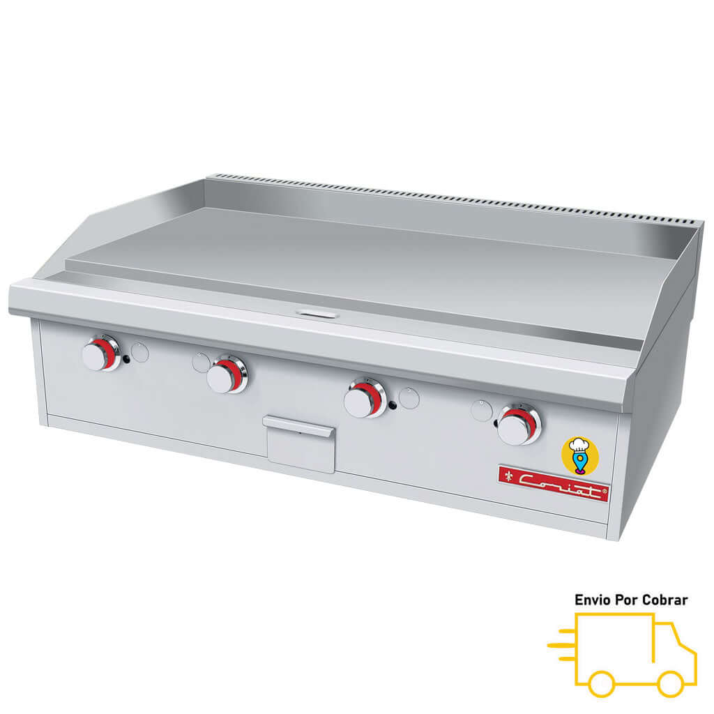 Plancha 4 Quemadores CORIAT - CV-4 MASTER-Planchas-CORIAT-ElLugarDelChef.com