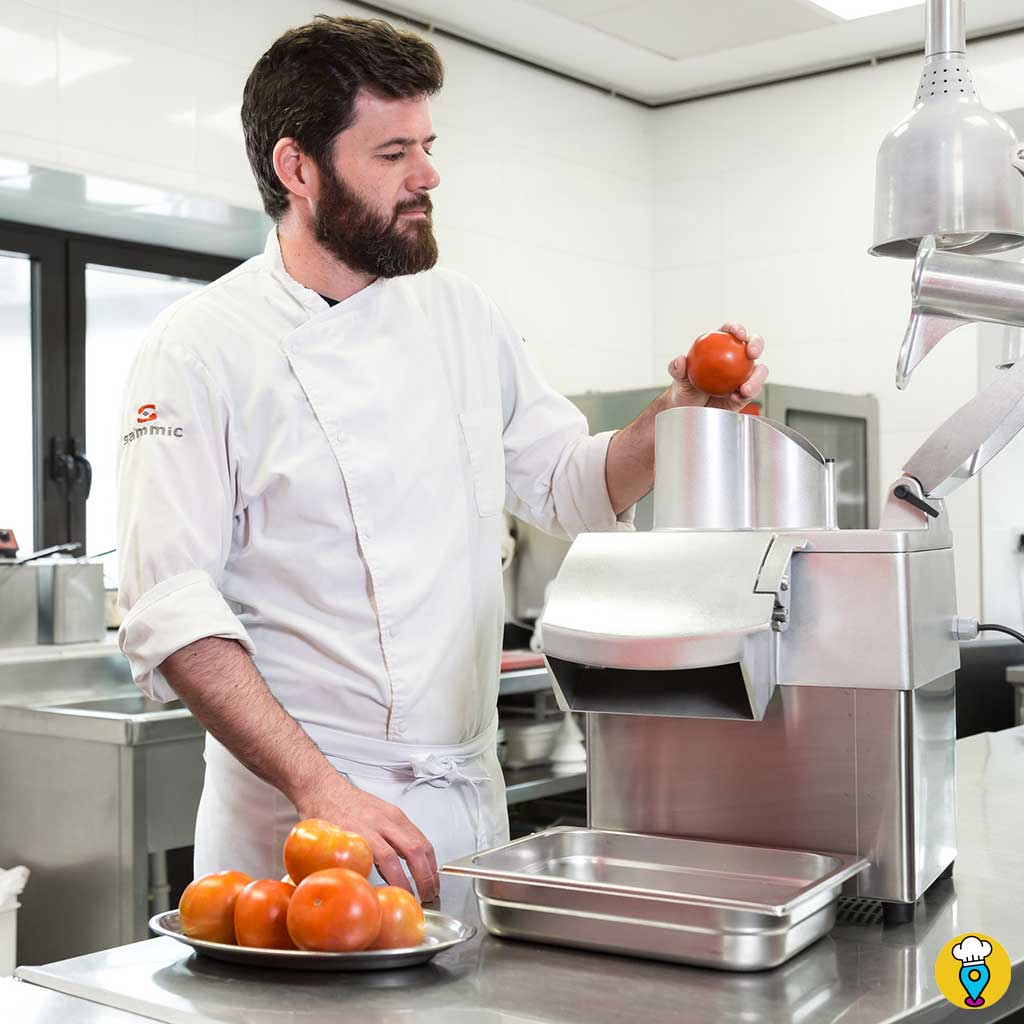 Chef Sammic usando sammic ca 300
