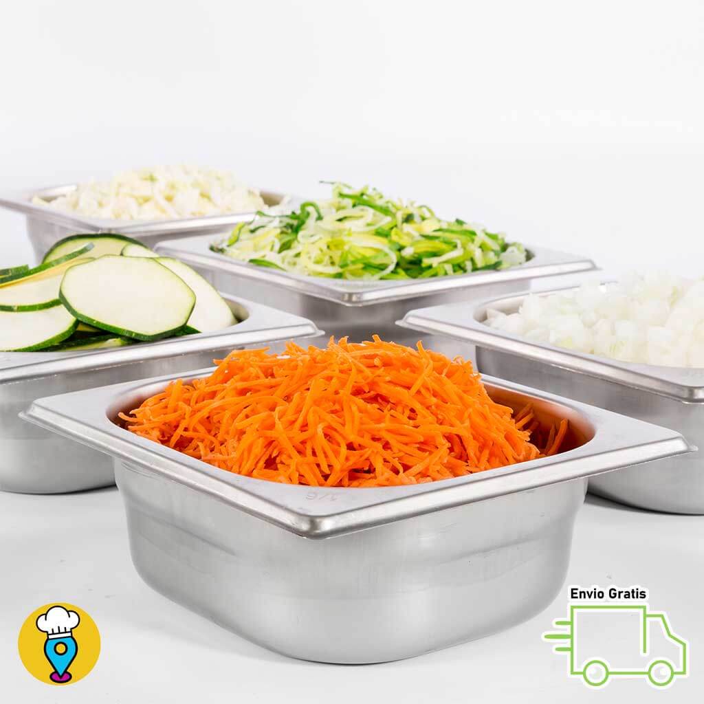 cortador-de-vegetales-Sammic-Ca-41 varios cortes en tazones