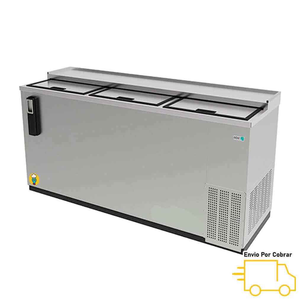 Refrigerador Botellero en Acero Inoxidable ASBER - ADBC-80S HC-Refrigeradores Botelleros-ASBER-ElLugarDelChef.com