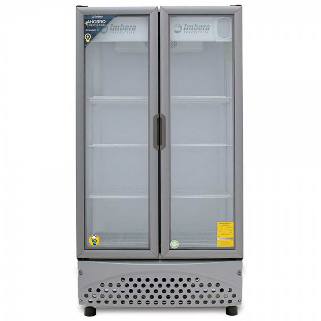 Refrigerador Comercial Imbera VR26: Eficiencia y Calidad para tu Negocio Gastronómico-Refrigeradores Puerta de Cristal-IMBERA-ElLugarDelChef.com