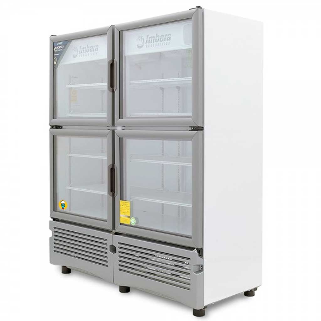 Refrigerador Comercial Imbera VR35-4PC: Eficiencia y calidad para tu negocio gastronómico-Refrigeradores Puerta de Cristal-IMBERA-ElLugarDelChef.com