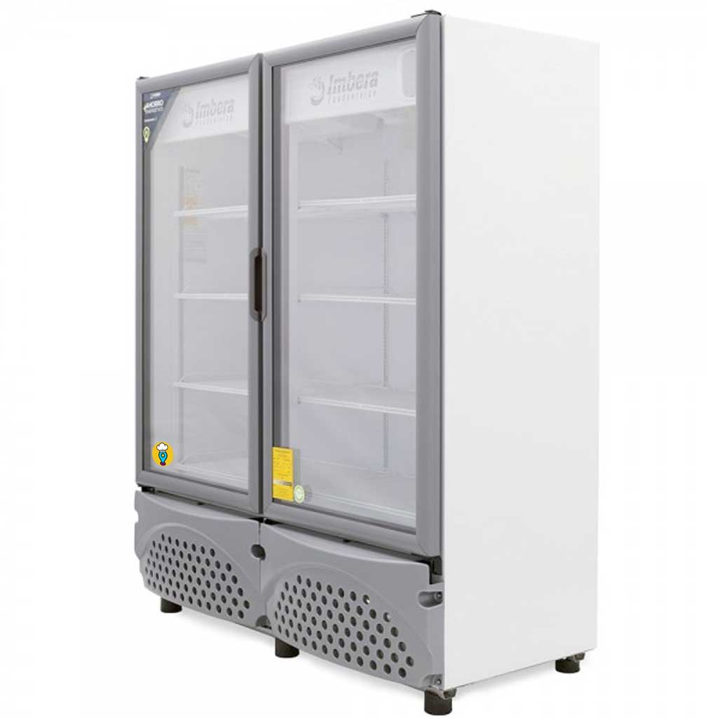Refrigerador Comercial Imbera VR35 - Potencia y Eficiencia para tu Negocio Gastronómico-Refrigeradores Puerta de Cristal-IMBERA-ElLugarDelChef.com