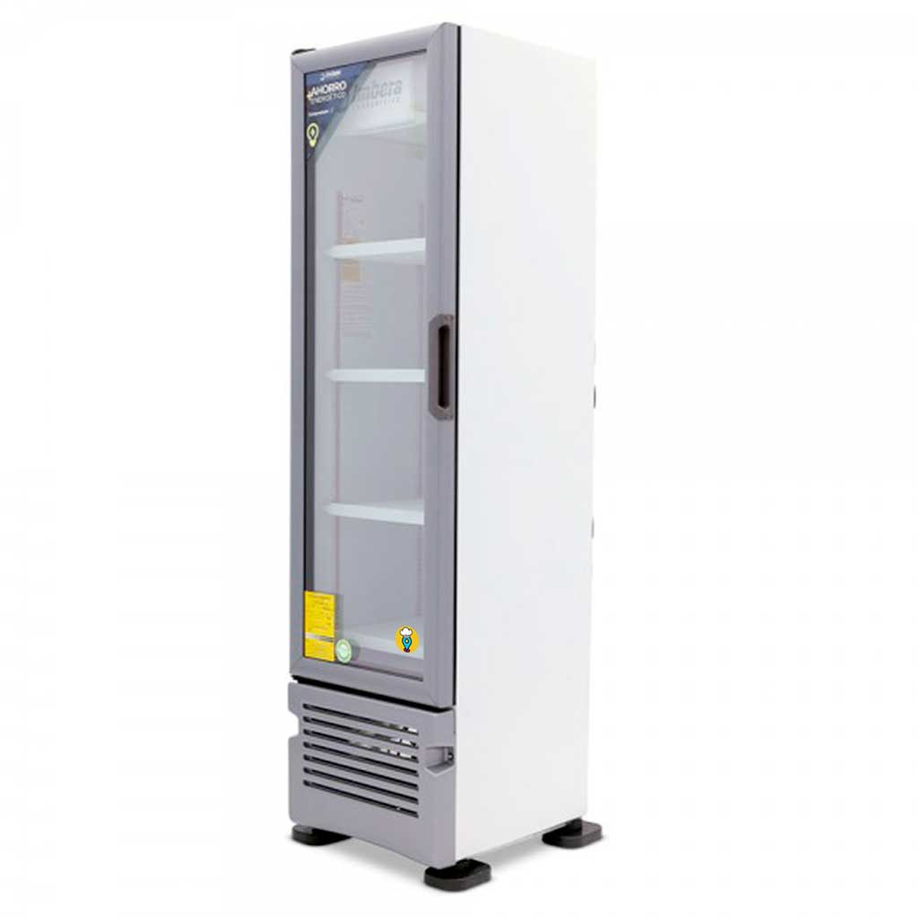 Refrigerador Imbera 1 puerta 8 pies VL80/VR08-Refrigeradores Puerta de Cristal-IMBERA-ElLugarDelChef.com