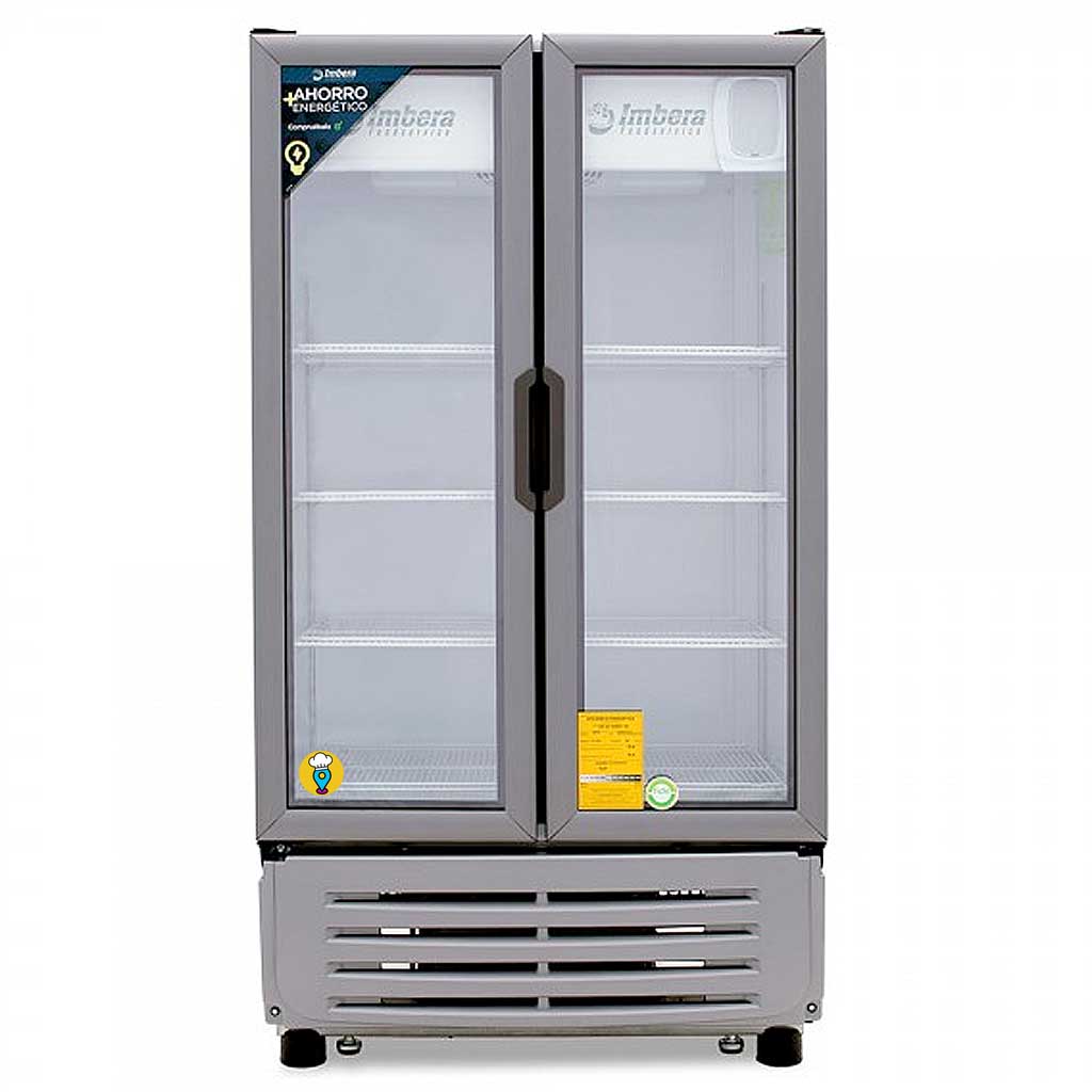 Refrigerador Imbera 2 puertas VR-19: Calidad y eficiencia al mejor precio-Refrigeradores Puerta de Cristal-IMBERA-ElLugarDelChef.com