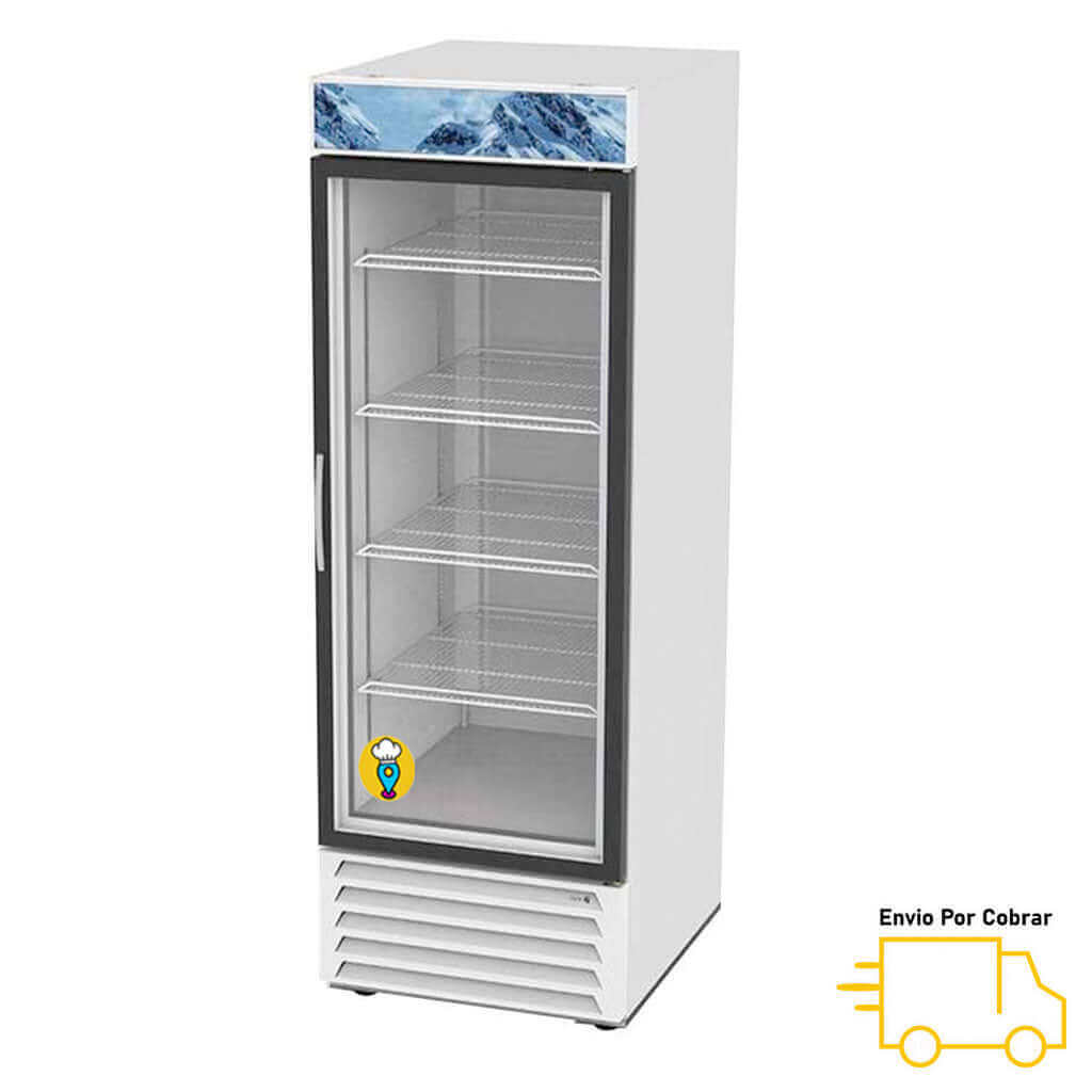 Refrigerador Puerta de Cristal 23 pies ASBER - ARMD-23HC-Refrigeradores Puerta de Cristal-ASBER-ElLugarDelChef.com