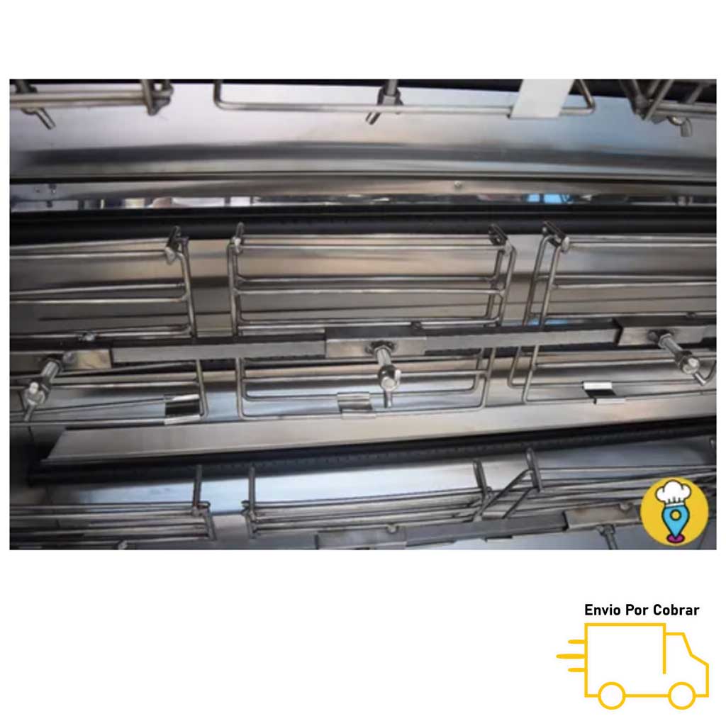 Rosticero para Pollos tipo Ranchero 40 pollos HOFFMAN - JUMBO-Rosticeros de Pollos-HOFFMAN-ElLugarDelChef.com