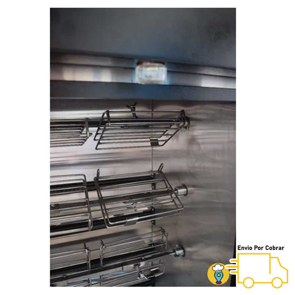 Rosticero para Pollos tipo Ranchero 40 pollos HOFFMAN - JUMBO-Rosticeros de Pollos-HOFFMAN-ElLugarDelChef.com