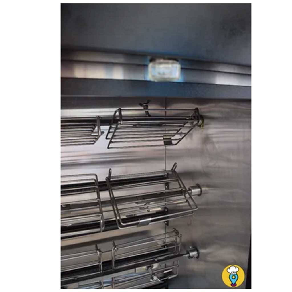 Rosticero para Pollos tipo Ranchero Hoffman ROSTI-20-Rosticeros de Pollos-HOFFMAN-ElLugarDelChef.com