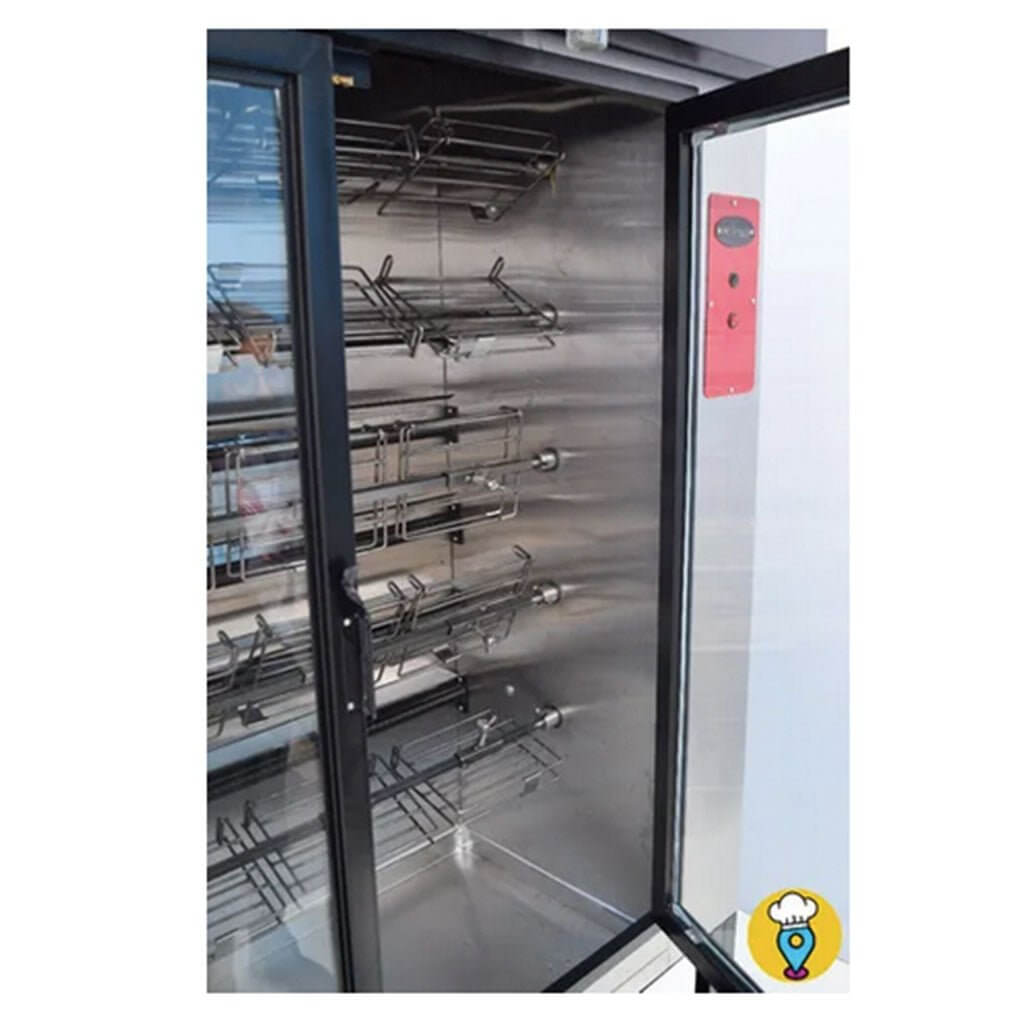 Rosticero para Pollos tipo Ranchero Hoffman ROSTI-20-Rosticeros de Pollos-HOFFMAN-ElLugarDelChef.com