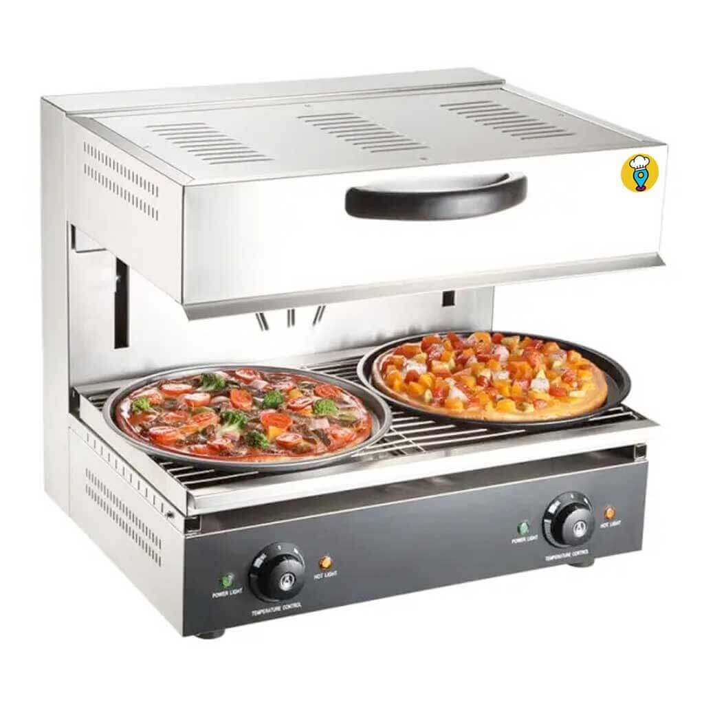 Salamandra eléctrica Migsa SEM-600: Ajuste de altura y temperatura para cocinar y gratinar con facilidad-Salamandras-MIGSA-ElLugarDelChef.com