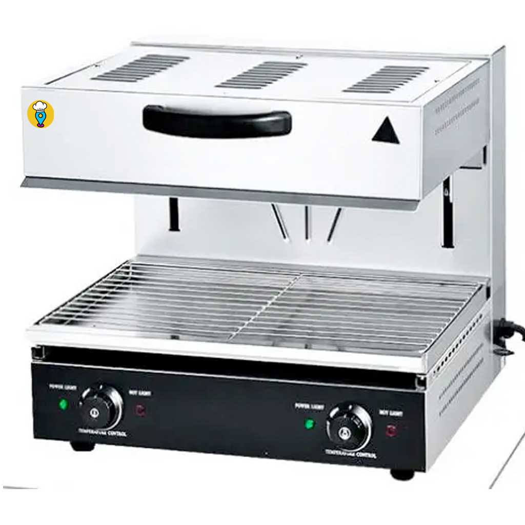 Salamandra eléctrica Migsa SEM-600: Ajuste de altura y temperatura para cocinar y gratinar con facilidad-Salamandras-MIGSA-ElLugarDelChef.com