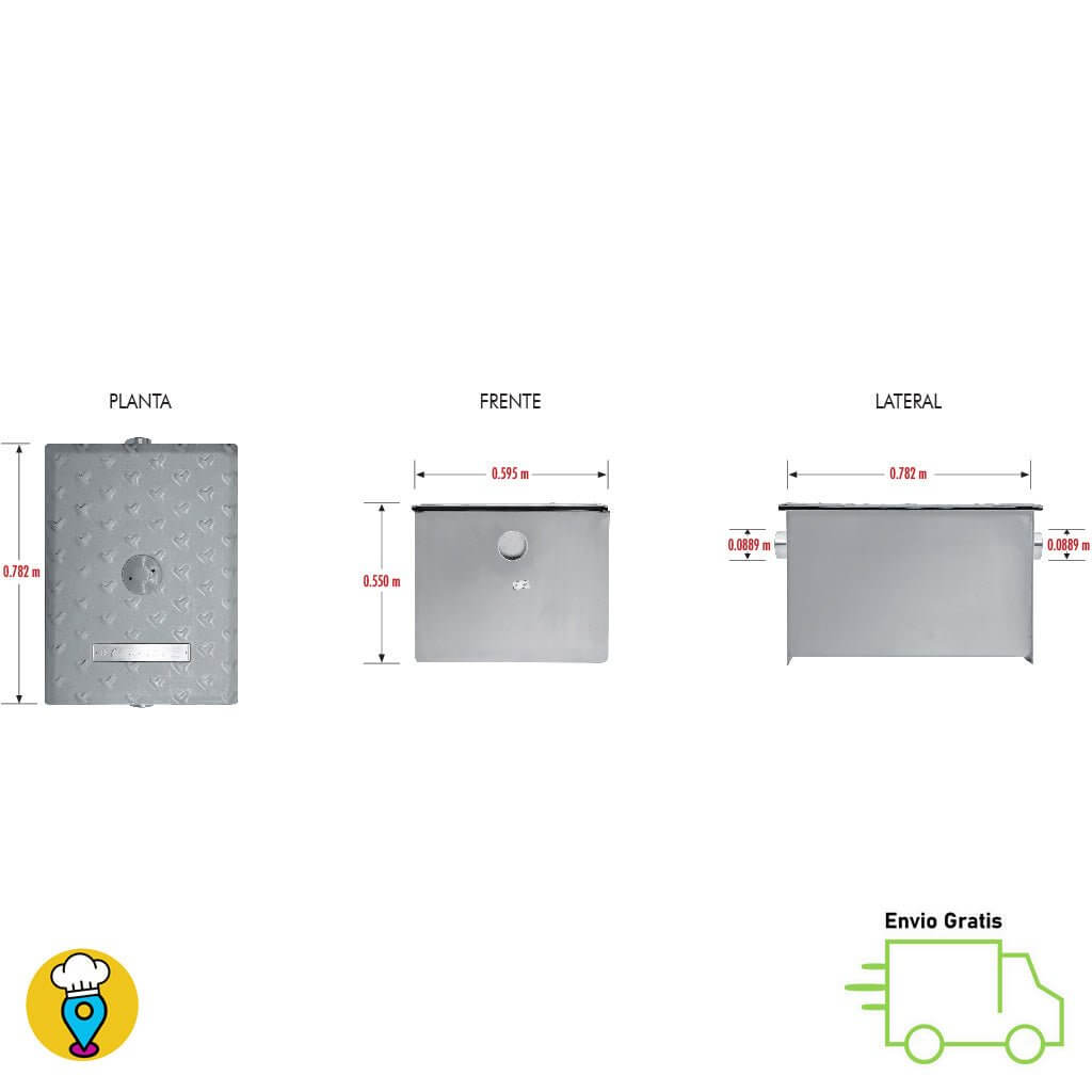 Trampa de Grasa CORIAT - IC-132 MASTER-Trampas de Grasa-CORIAT-ElLugarDelChef.com