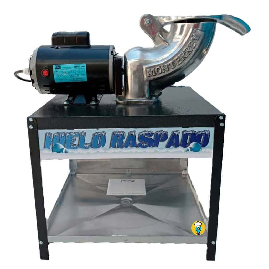 Trituradora de hielo comercial Monterrey de mesa: ¡prepara bebidas heladas y raspados deliciosos!-Trituradores de Hielo-DOS LOBOS-ElLugarDelChef.com