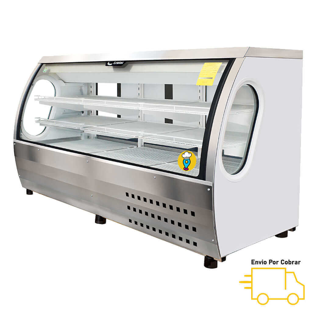 Vitrina Cremera 200cms CRIOTEC - VCC-200-Vitrinas Cremeras Paseteleras-CRIOTEC-ElLugarDelChef.com