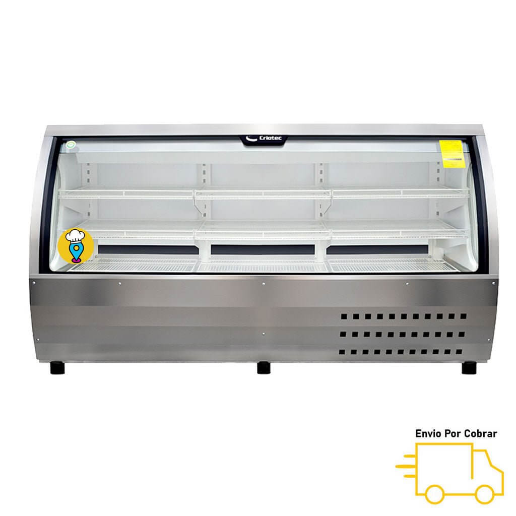 Vitrina Cremera 200cms CRIOTEC - VCC-200-Vitrinas Cremeras Paseteleras-CRIOTEC-ElLugarDelChef.com