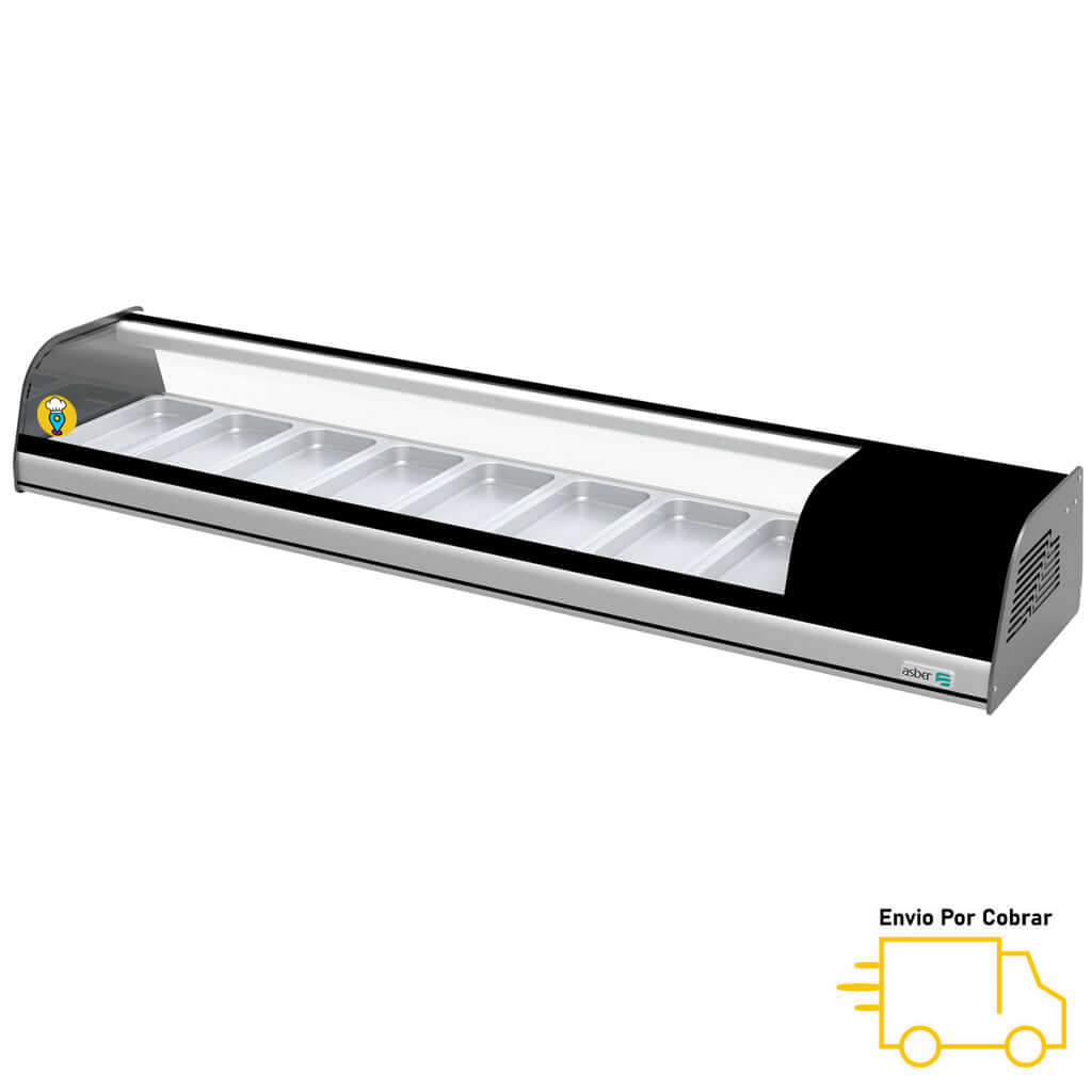 Vitrina para Sushi ASBER - ACTC-69HC-Vitrinas para Sushi-ASBER-ElLugarDelChef.com