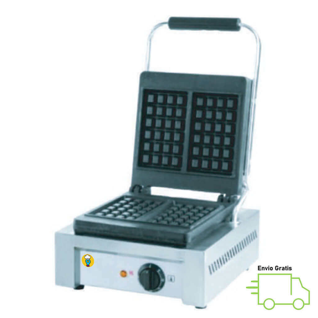 Wafflera Rectángular DRAGO - UWB-S-Waffleras-DRAGO-ElLugarDelChef.com