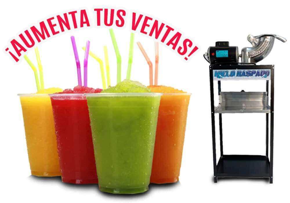 Cómo hacer hielo para raspados: ¡Aumenta tus ventas con los Trituradores de Hielo Dos Lobos y descubre los secretos de un refrescante éxito gastronómico! - ElLugarDelChef.com