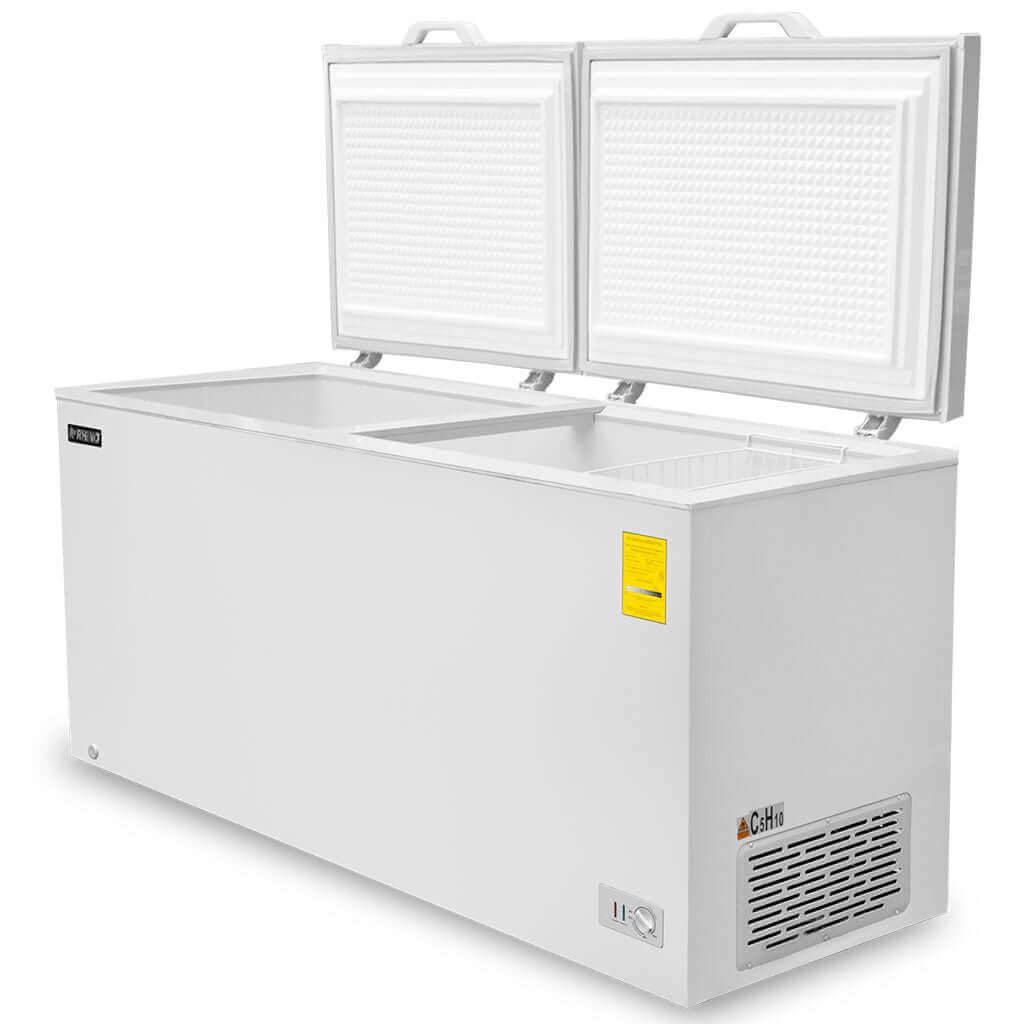 Congelador horizontal industrial para restaurante