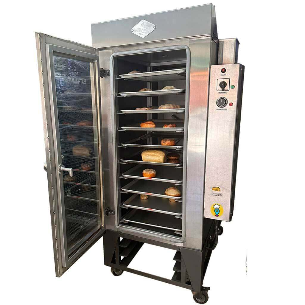 Horno de convección a gas Turbi Bathammex para panadería