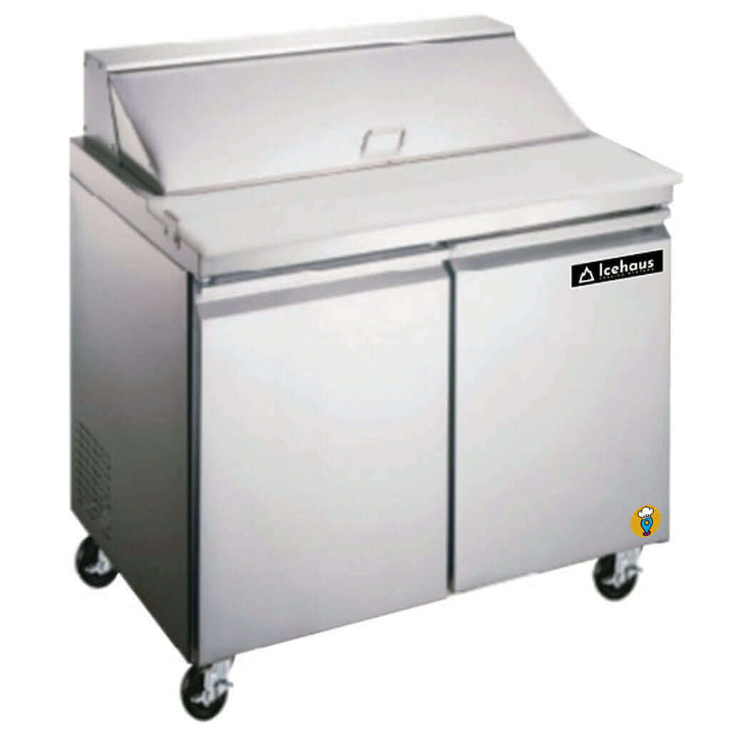 Mesas para ensaladas Icehaus para línea fría en cocina