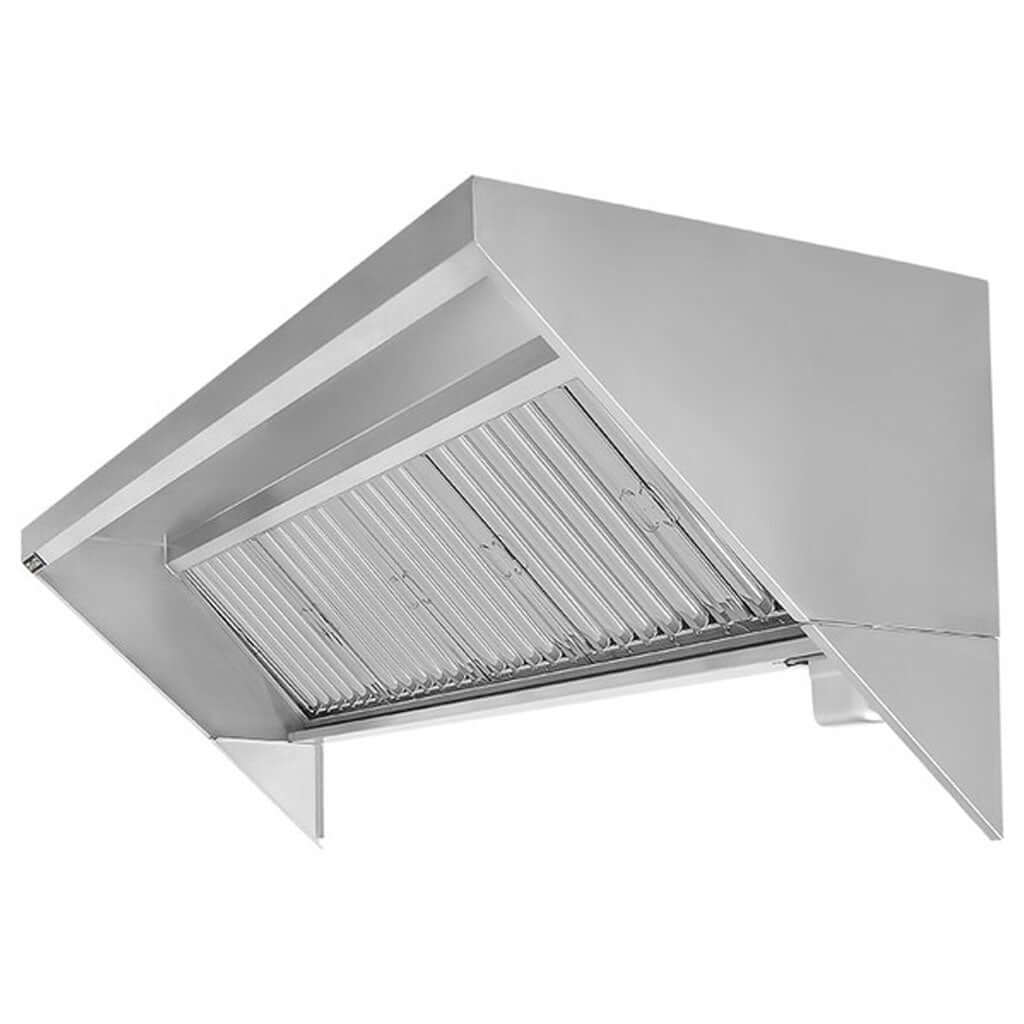 Campanas de cocina industrial para restaurantes con extracción de humo y grasa