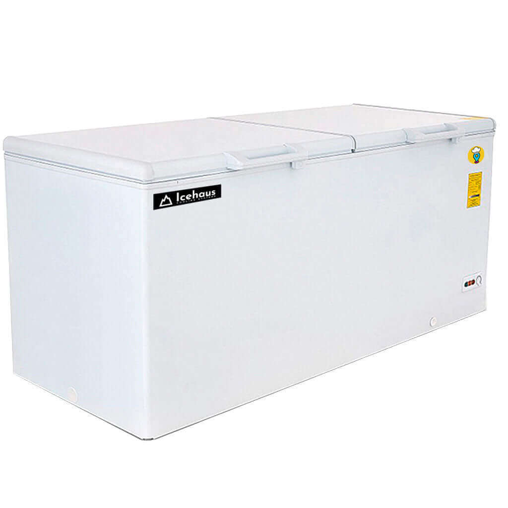 Congeladores horizontales Icehaus tapa de cofre para negocio