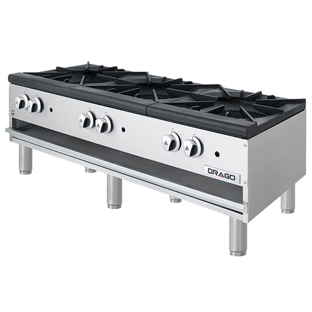 Estufones Drago de alta potencia para cocina industrial