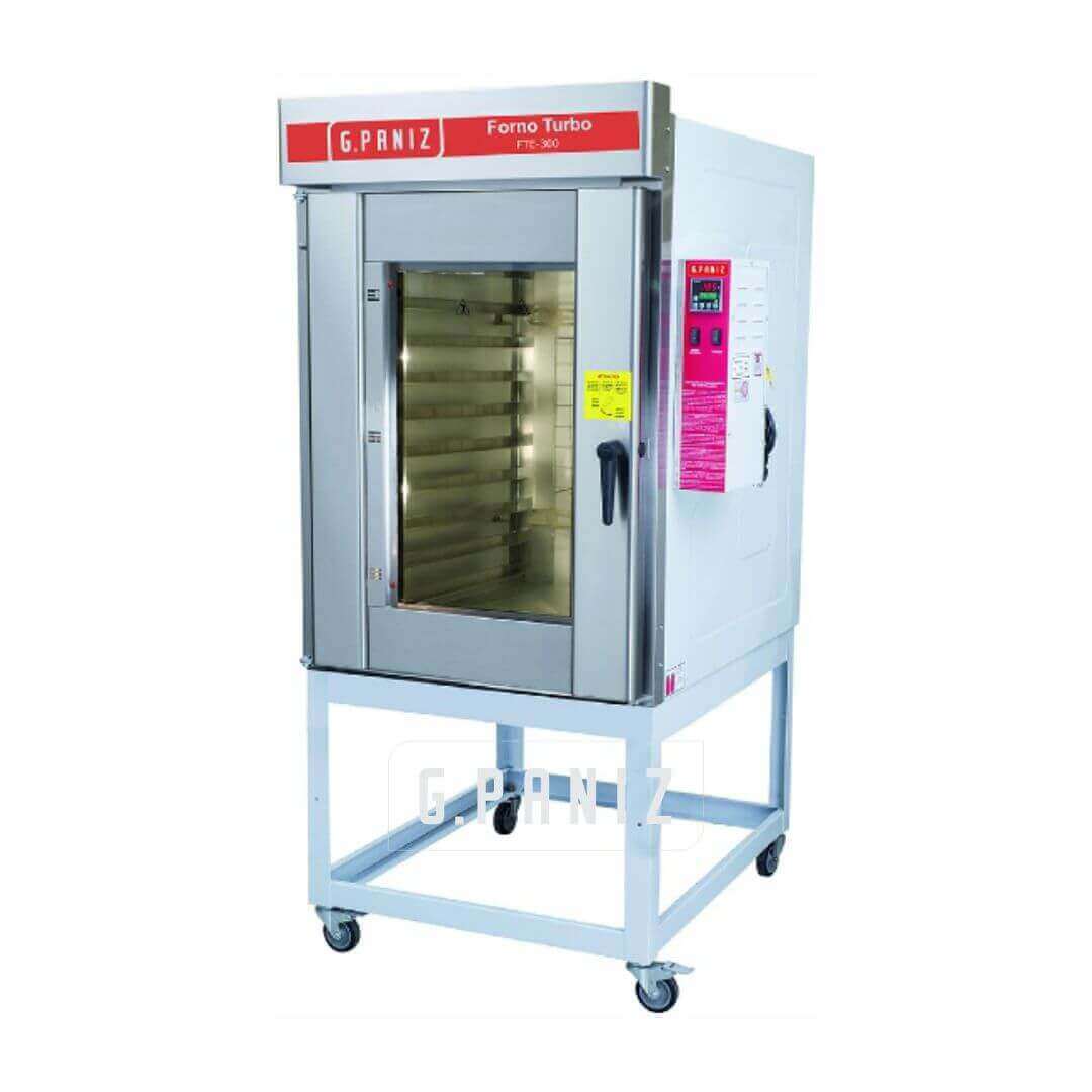 Hornos eléctricos grandes para alta producción en panaderías y cocinas profesionales