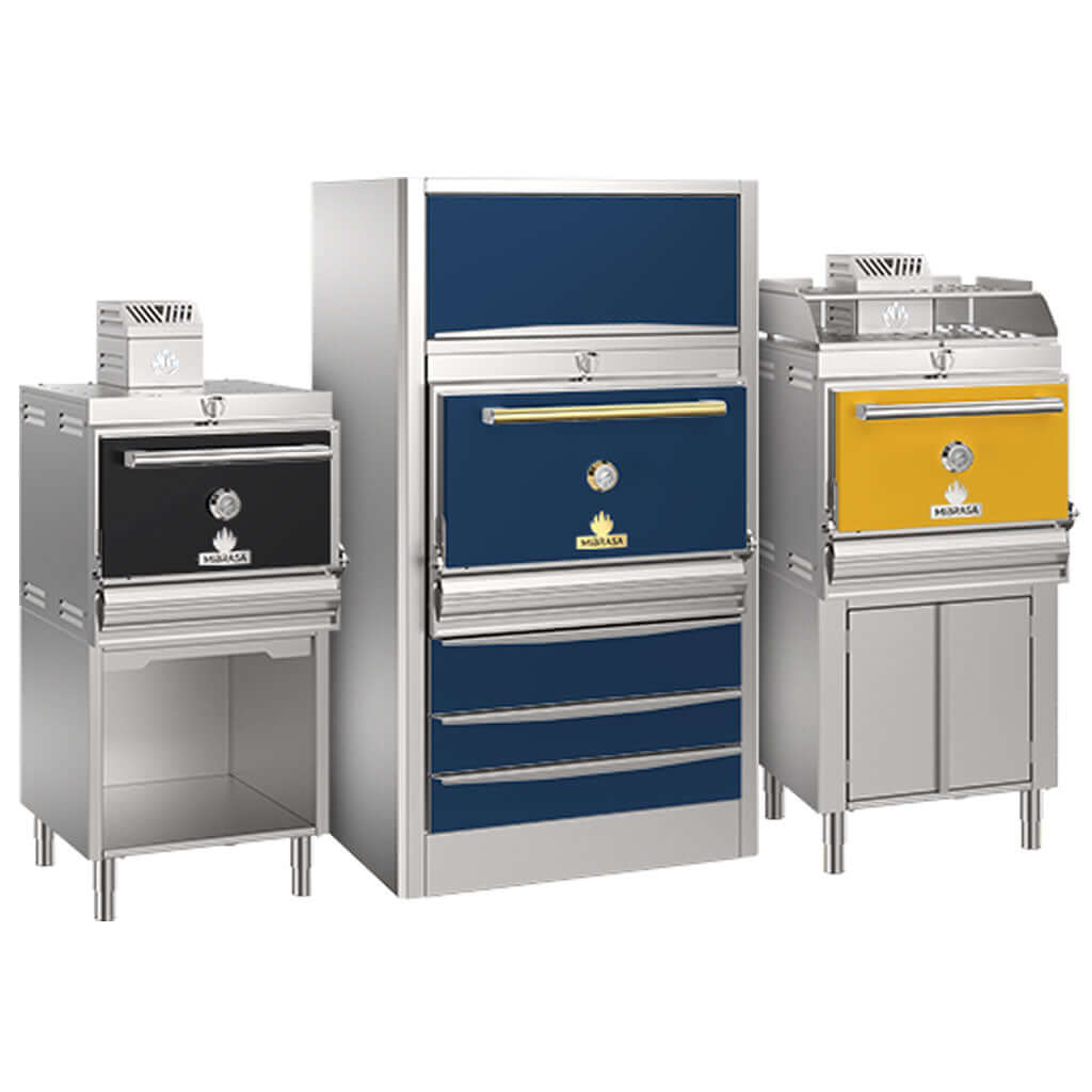 Horno de carbón industrial para restaurante y pizzería