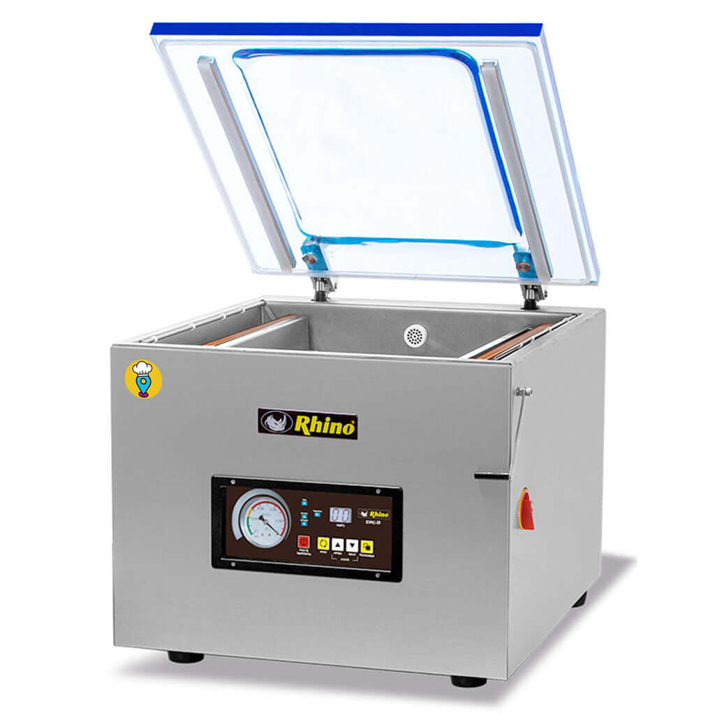 Equipos de Empaque RHINO: Empacadora al Vacío Rhino EVAC-20: Máxima Frescura y Calidad