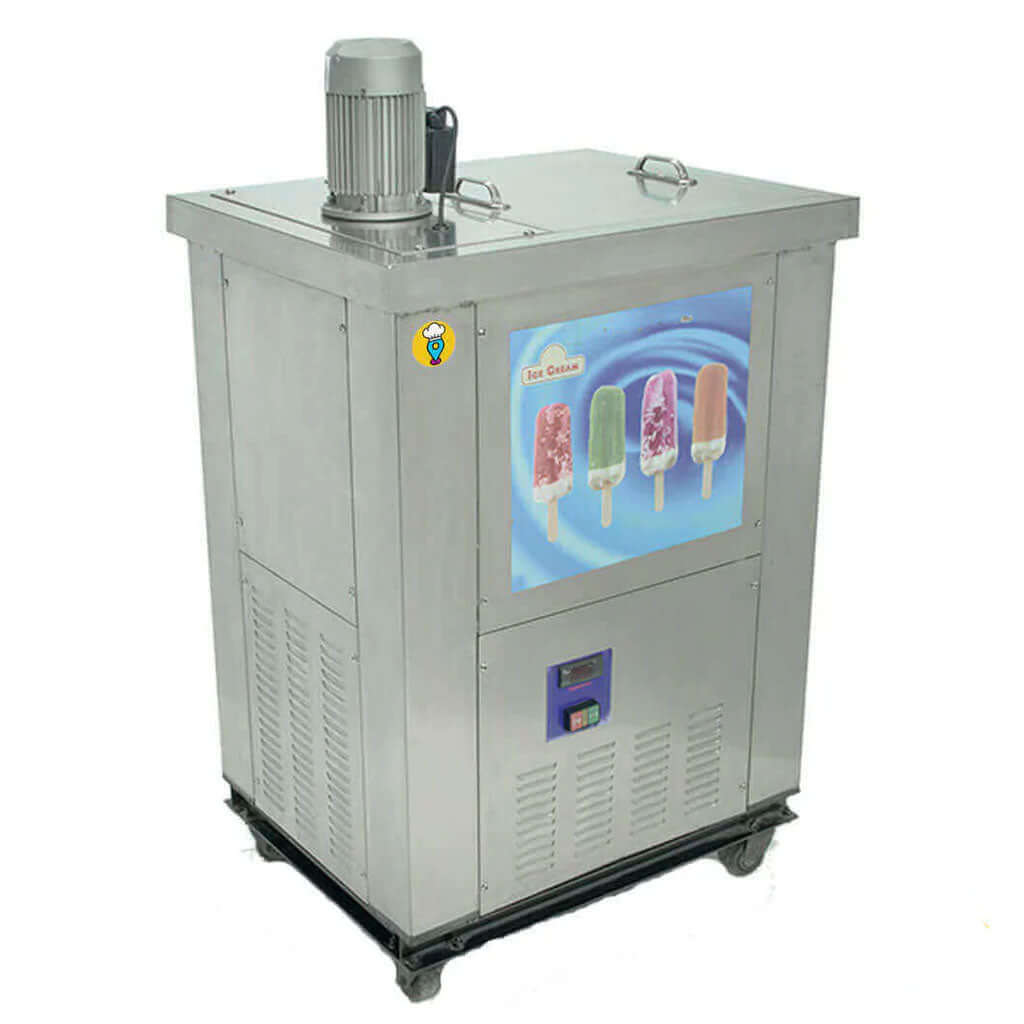 Máquina Migsa para paletas de hielo tipo fabricadora de paletas con moldes de acero inoxidable